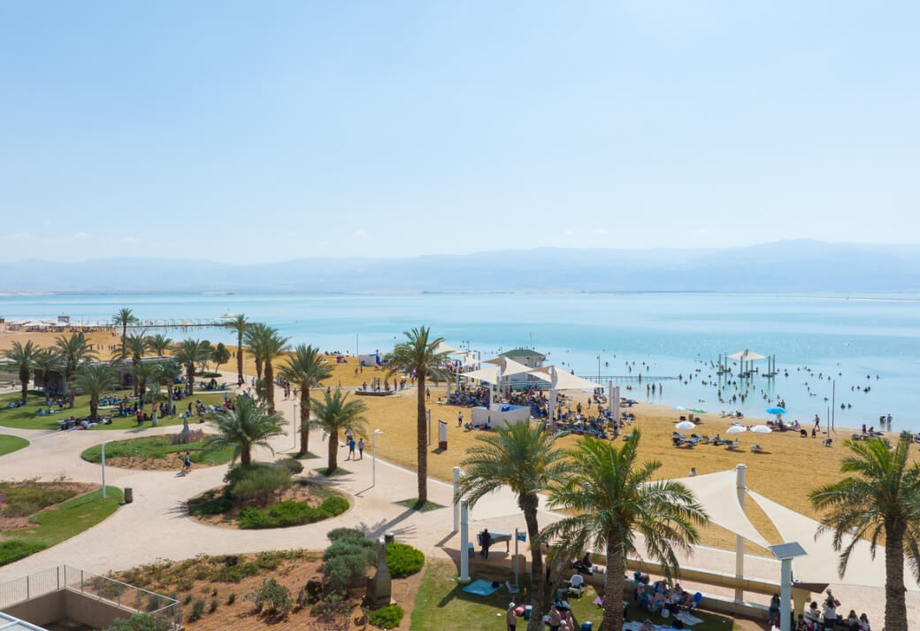 חוף עין בוקק – ים המלח